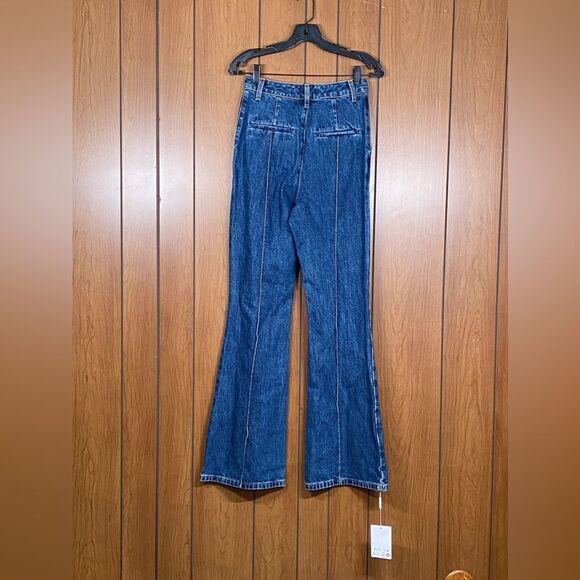 Self-Portrait  Two-Piece Denim Jumpsuit size 2 - Picture 14 of 16